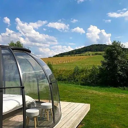 Les Nuits Insolites De La Mothe - En Bulle Ou Tiny House Avec Privatif Bed & Breakfast Outremecourt